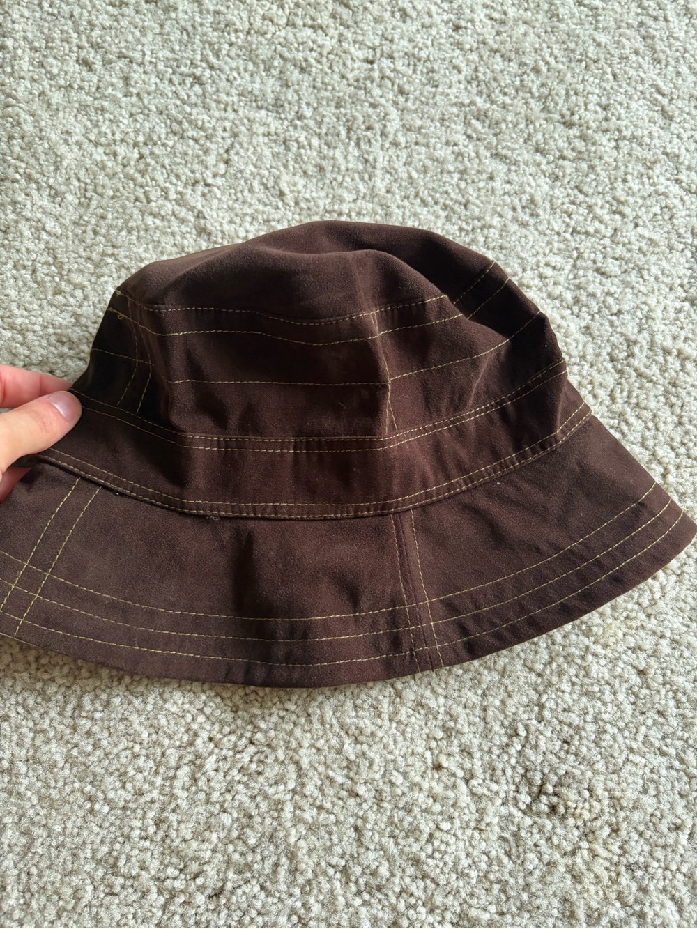 Steve Madden vintage Nordstrom Deadstock y2k 90s 2000s brown bucket hat NWT